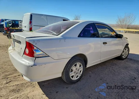 2005 Honda Civic Dx Vp z USA, uszkodzony, nr VIN 1HGEM21165L017485
